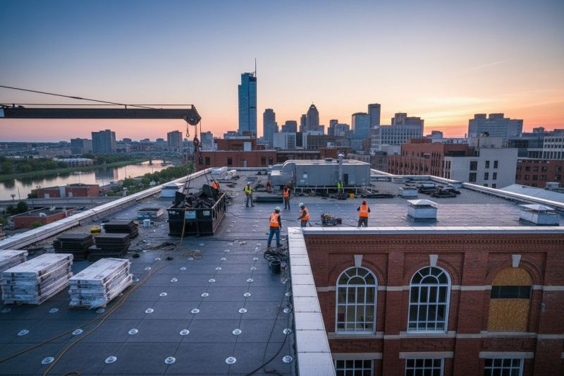 Industrial Roof Replacement
